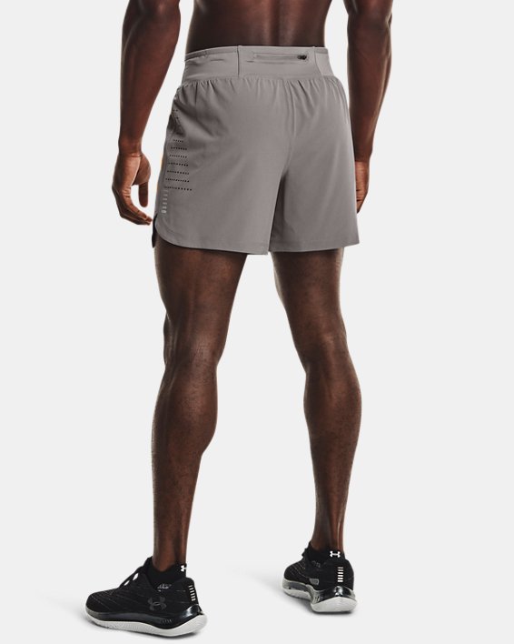 Men's UA Speedpocket 5" Shorts, Gray, pdpMainDesktop image number 2